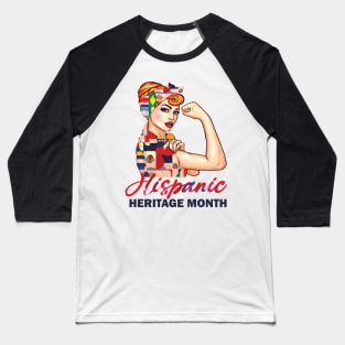 Hispanic Heritage Month National Hispanic Heritage Month celebration gift idea Baseball T-Shirt